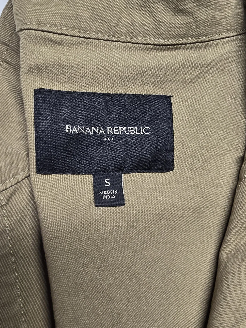 Banana Republic Men's Utility Vest in Khaki/Tan